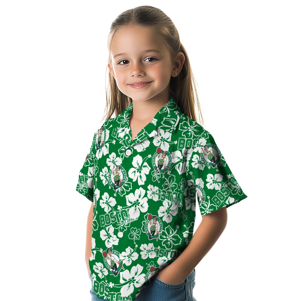 Boston Celtics Hibiscus Bloom Hawaiian Shirt – Moonbestprint