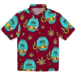 Boston College Eagles Hawaiian Shirt - Chill Vibe | Moonbestprint