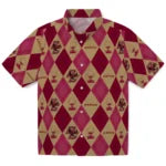 Boston College Eagles Hawaiian Shirt - Golfing Plaid | Moonbestprint