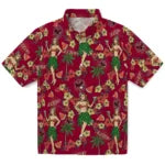 Boston College Eagles Hawaiian Shirt - Hawaiian Girls Design | Moonbestprint
