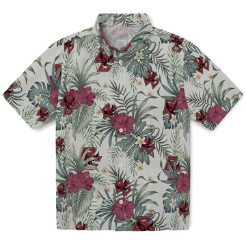Boston College Eagles Hawaiian Shirt - Hibiscus Designs | Moonbestprint