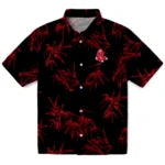 Boston Red Sox Hawaiian Shirt - Bamboo Branches | Moonbestprint