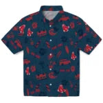 Boston Red Sox Hawaiian Shirt - Beach Vibe | Moonbestprint