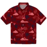 Boston Red Sox Hawaiian Shirt - Palm And Clouds | Moonbestprint