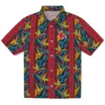 Boston Red Sox Hawaiian Shirt - Paradise Vines | Moonbestprint