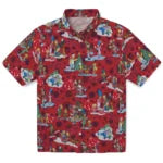 Boston Red Sox Hawaiian Shirt - Simpsons Christmas | Moonbestprint