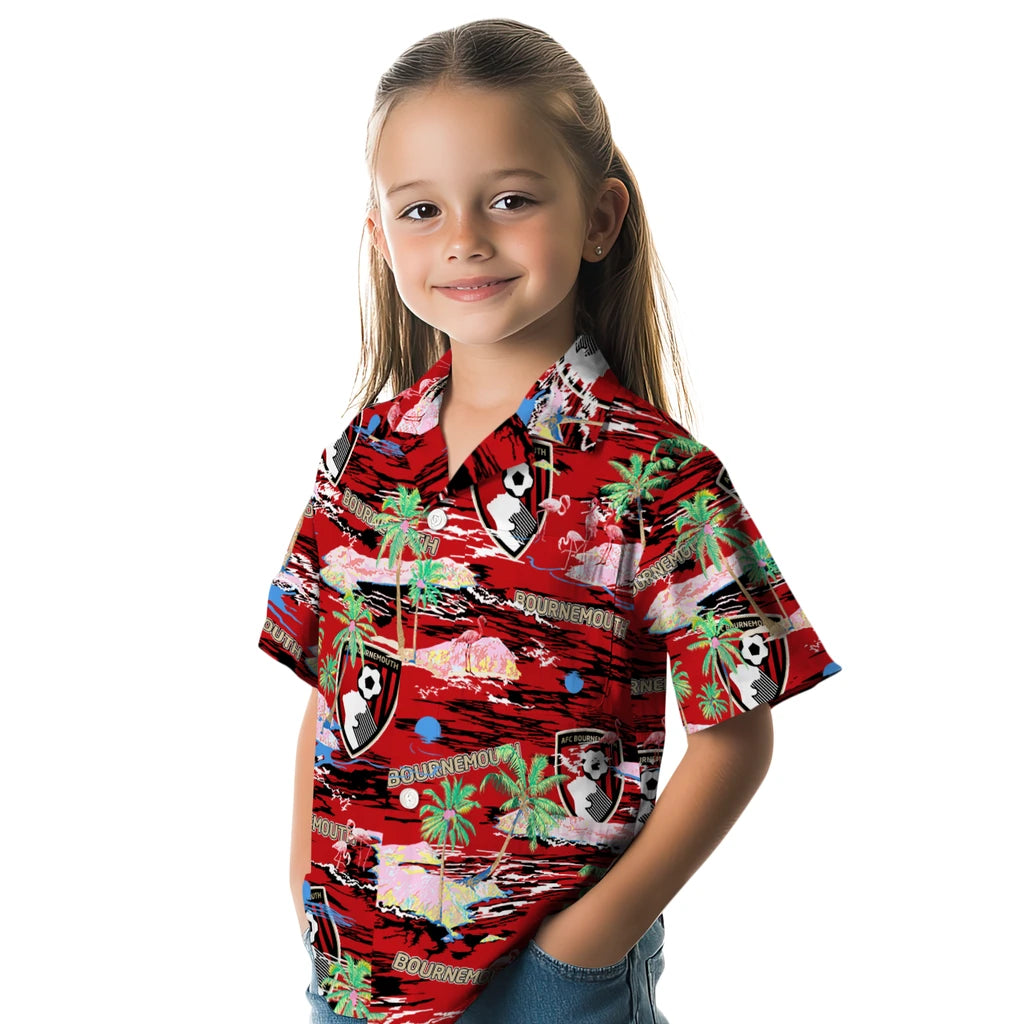 Bournemouth Flamingo Retreat 2026 Hawaiian Shirt – Moonbestprint