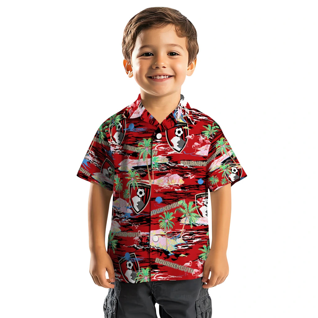Bournemouth Flamingo Retreat 2026 Hawaiian Shirt – Moonbestprint