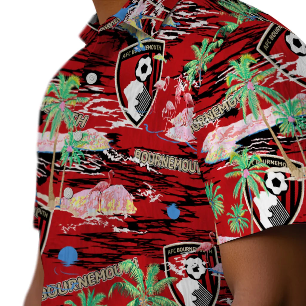 Bournemouth Flamingo Retreat 2026 Hawaiian Shirt – Moonbestprint
