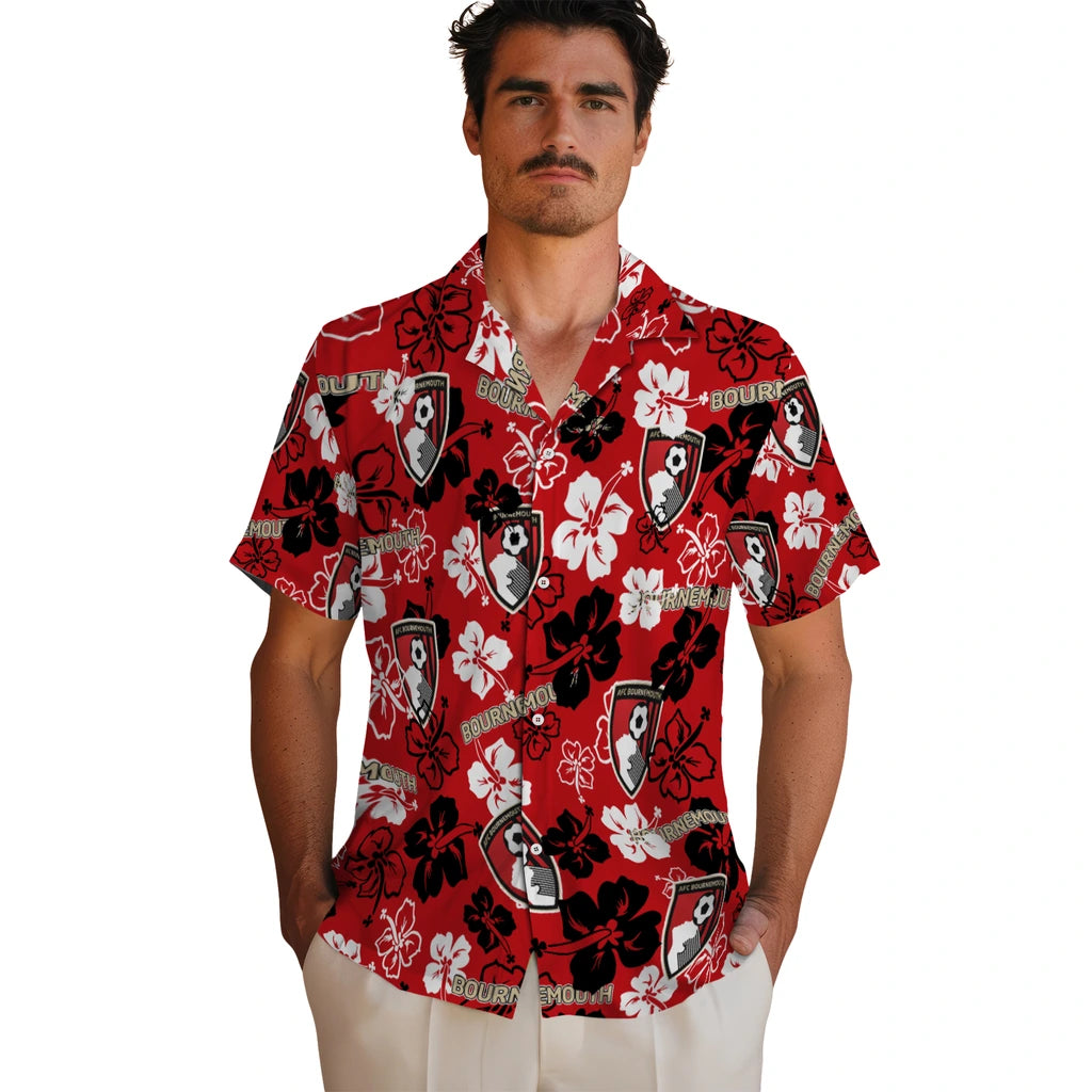 Bournemouth Hibiscus Bloom Hawaiian Shirt – Moonbestprint