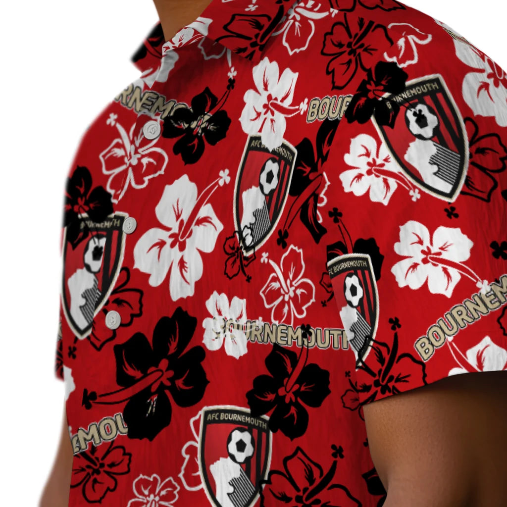Bournemouth Hibiscus Bloom Hawaiian Shirt – Moonbestprint