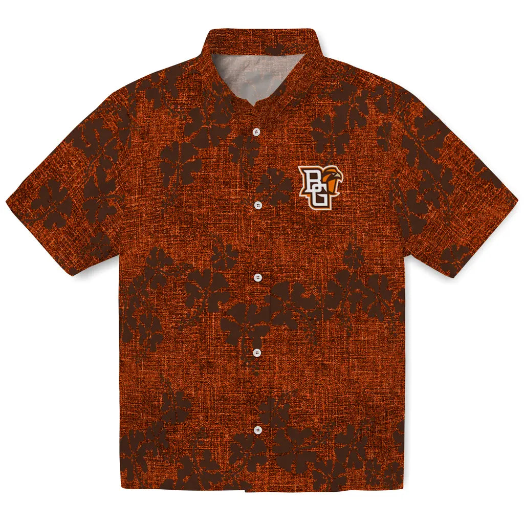 Bowling Green Falcons Hawaiian Shirt - 50th State Flower | Moonbestprint