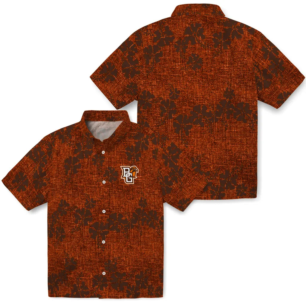 Bowling Green Falcons Hawaiian Shirt - 50th State Flower | Moonbestprint