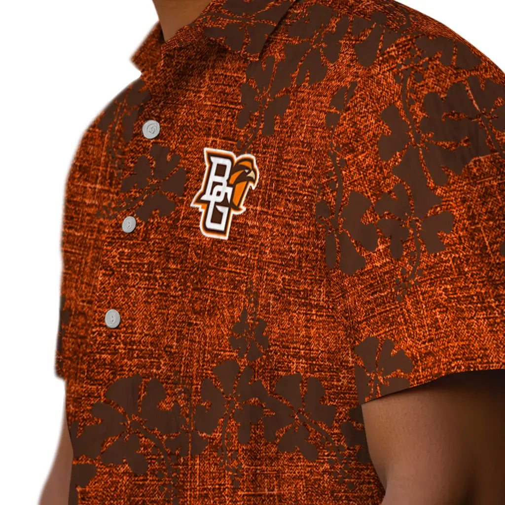 Bowling Green Falcons Hawaiian Shirt - 50th State Flower | Moonbestprint