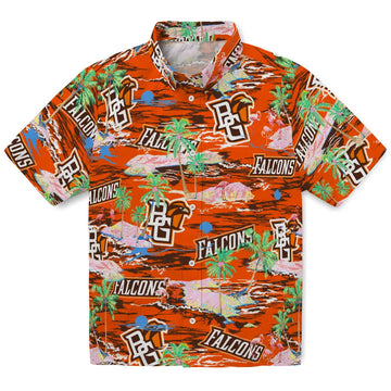 Bowling Green Falcons Flamingo Retreat 2026 Hawaiian Shirt – Moonbestprint