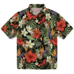 Bowling Green Falcons Hawaiian Shirt - Hawaii Floral Hibiscus | Moonbestprint