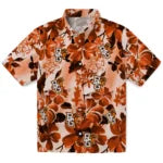 Bowling Green Falcons Hawaiian Shirt - Hibiscus Arrangement | Moonbestprint