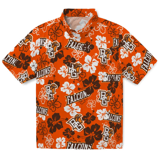 Bowling Green Falcons Hibiscus Bloom Hawaiian Shirt – Moonbestprint