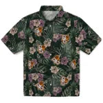 Bowling Green Falcons Hawaiian Shirt - Hibiscus Leaves Pattern | Moonbestprint