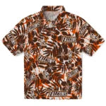 Bowling Green Falcons Hawaiian Shirt - Hibiscus Overlay | Moonbestprint