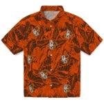 Bowling Green Falcons Hawaiian Shirt - Monstera Layer | Moonbestprint