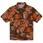 Bowling Green Falcons Hawaiian Shirt - Palm Sunset | Moonbestprint