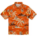 Bowling Green Falcons Hawaiian Shirt - Palm Tree Island | Moonbestprint