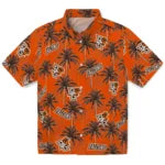Bowling Green Falcons Hawaiian Shirt - Palm Tree Motif | Moonbestprint