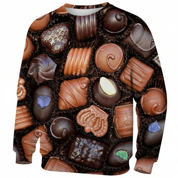 Box Of Chocolates Crewneck Sweaters ? Usalast