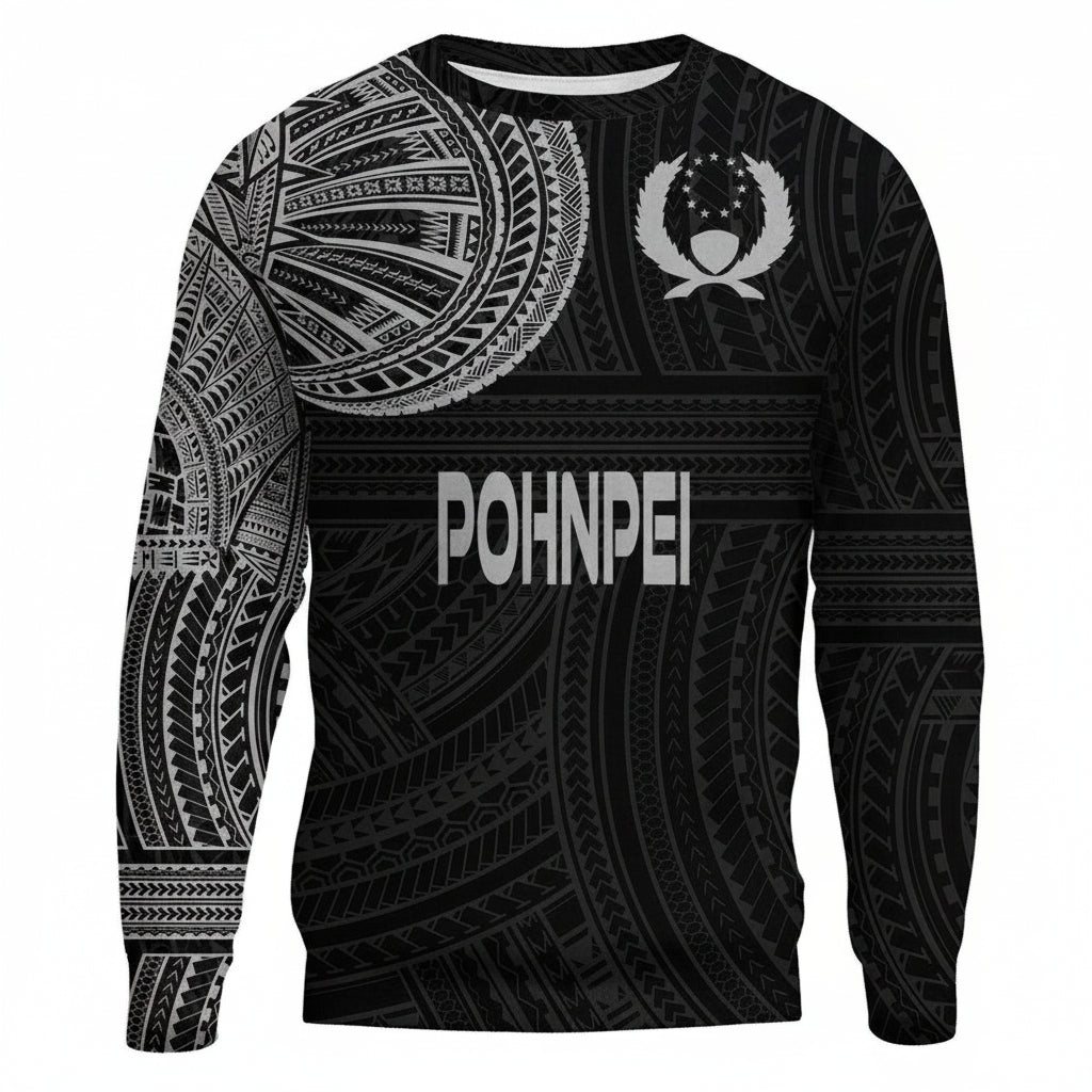 Bpohnpei Sweater Polynesian Tattoo Style A27 ? Usalast