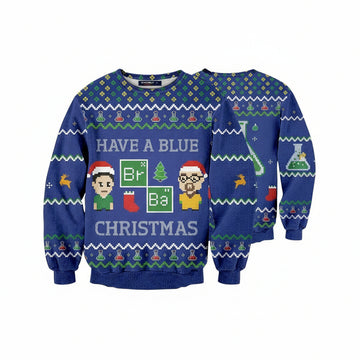 Breaking Bad Xmas 3d Ugly Christmas Sweater ? Usalast