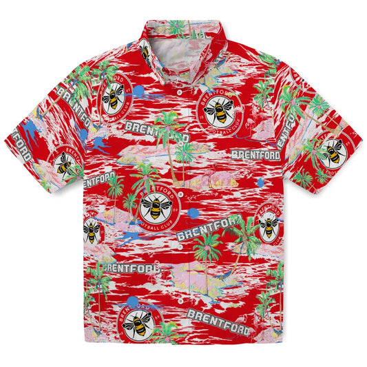 Brentford Flamingo Retreat 2026 Hawaiian Shirt – Moonbestprint
