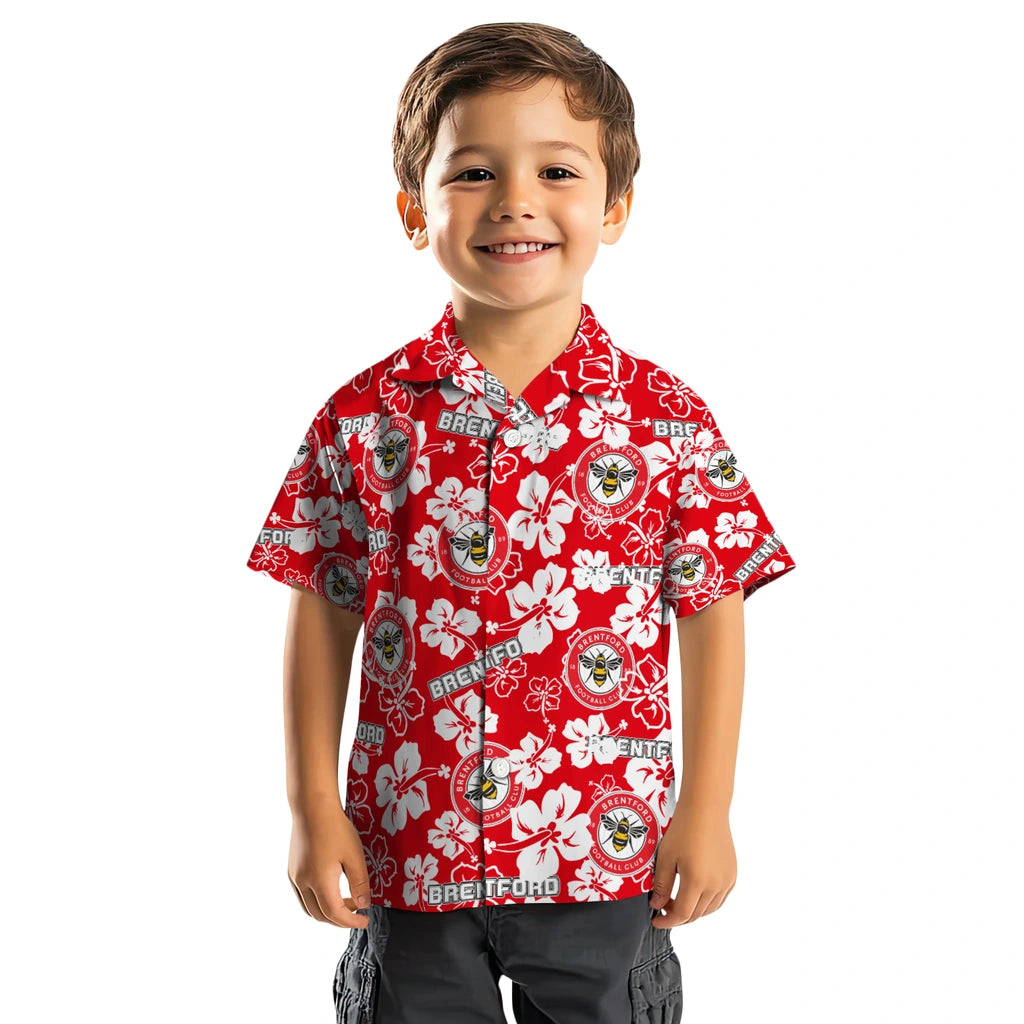 Brentford Hibiscus Bloom Hawaiian Shirt – Moonbestprint