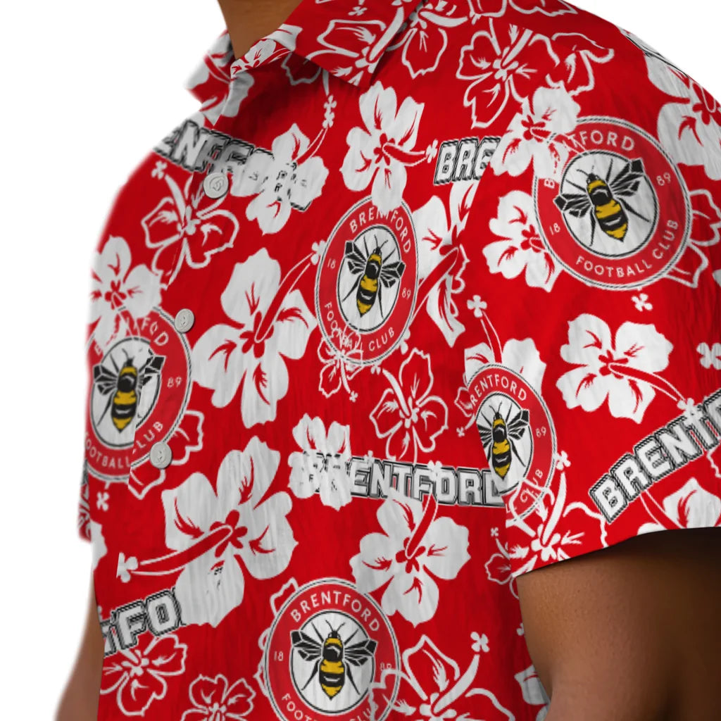Brentford Hibiscus Bloom Hawaiian Shirt – Moonbestprint