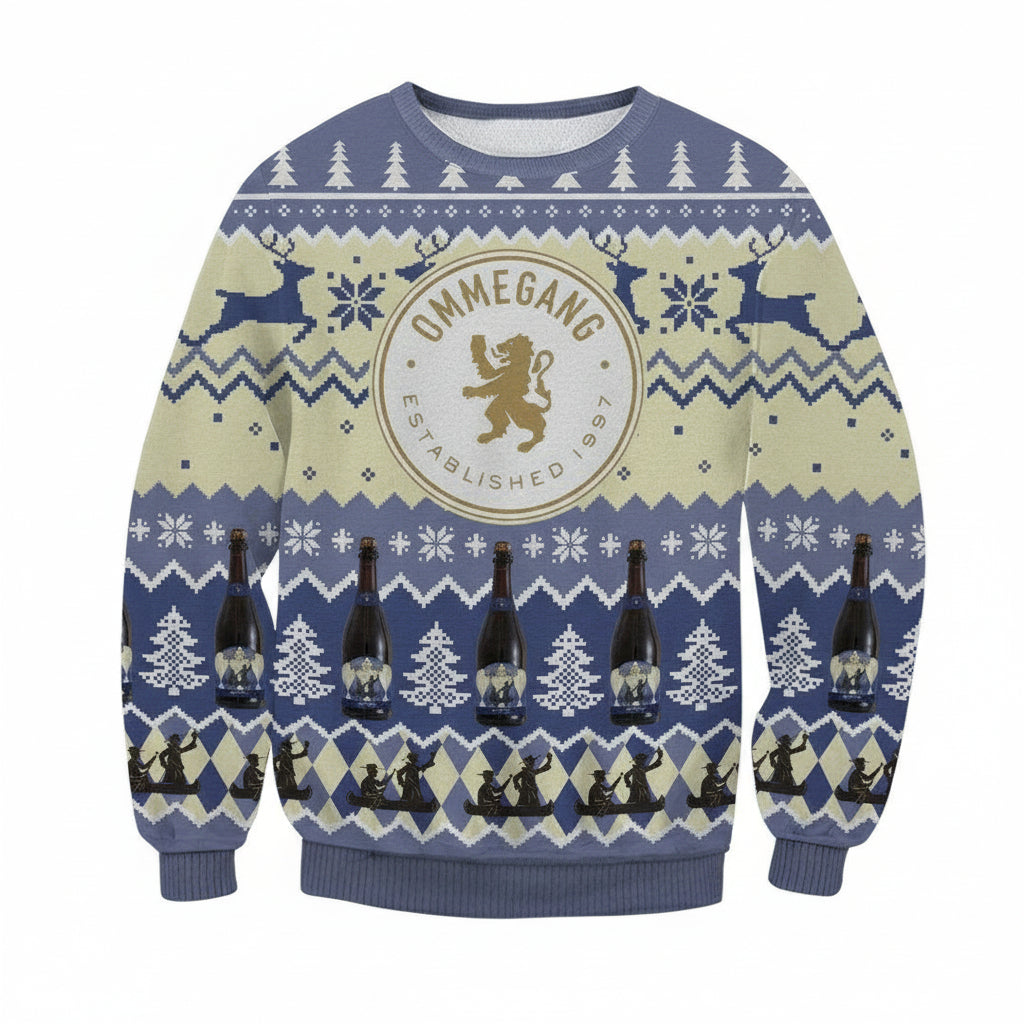 Brewery Ommegang Ugly Christmas Sweater 2022 ? Usalast