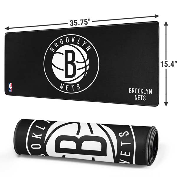 NBA Brooklyn Nets Distressed Gaming Mouse Pad Moonbestprint