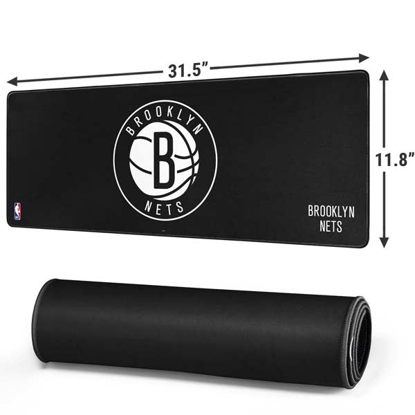 NBA Brooklyn Nets Distressed Gaming Mouse Pad Moonbestprint