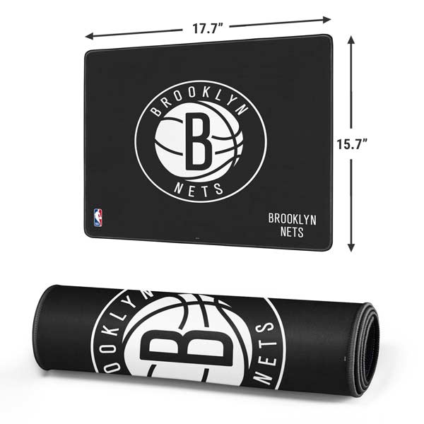 NBA Brooklyn Nets Distressed Gaming Mouse Pad Moonbestprint