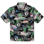 Brooklyn Nets Flamingo Retreat 2026 Hawaiian Shirt – Moonbestprint