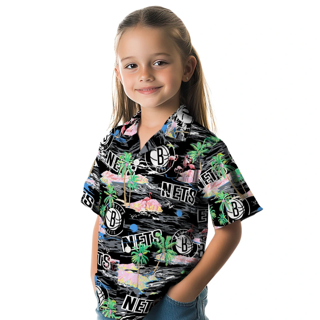 Brooklyn Nets Flamingo Retreat 2026 Hawaiian Shirt – Moonbestprint
