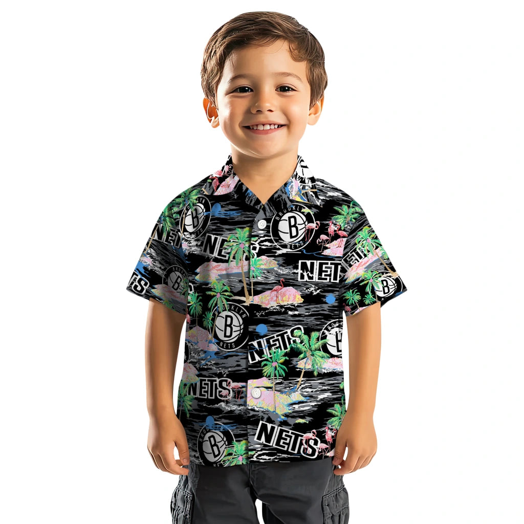 Brooklyn Nets Flamingo Retreat 2026 Hawaiian Shirt – Moonbestprint