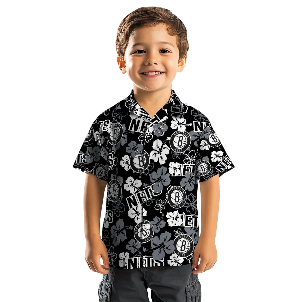 Brooklyn Nets Hibiscus Bloom Hawaiian Shirt – Moonbestprint