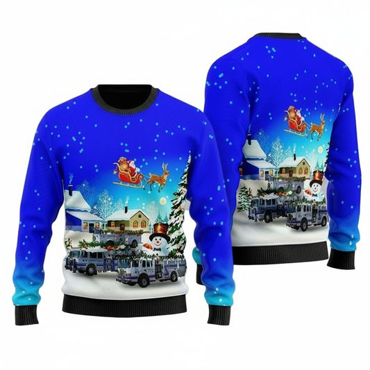 Brownsville, Pennsylvania, South Brownsville Fire Company Christmas Jumper Sweater ? Usalast