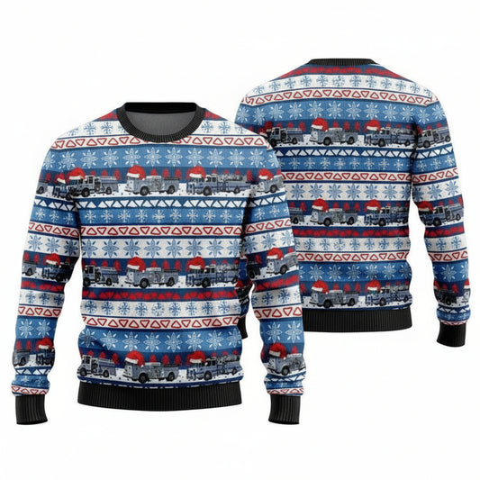 Brownsville Pennsylvania South Brownsville Fire Company Christmas Sweater 3D ? Usalast