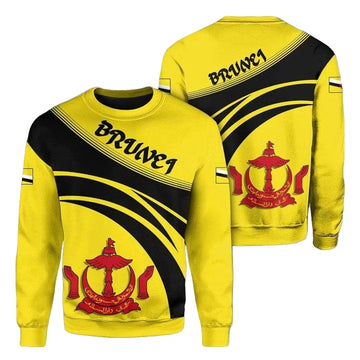 Brunei Coat Of Arms Sweater Cricket Style J5W ? Usalast