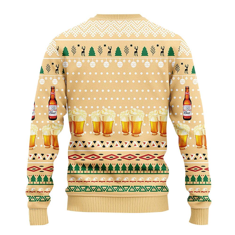 Budweiser Novelty Christmas Ugly Sweater – Moonbestprint
