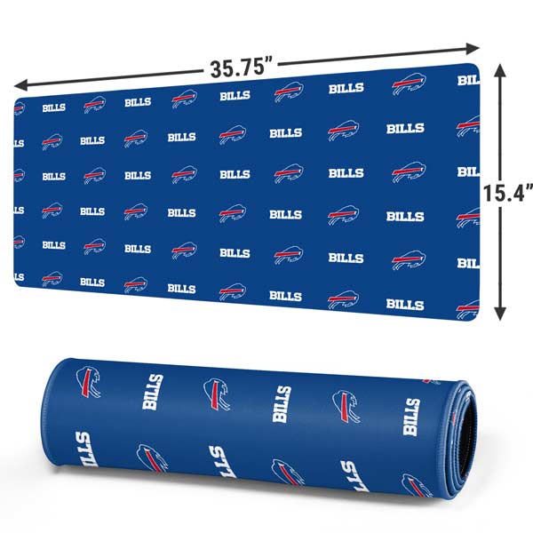 NFL Buffalo Bills Blitz Series Gaming Mouse Pad Moonbestprint