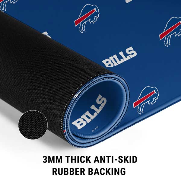 NFL Buffalo Bills Blitz Series Gaming Mouse Pad Moonbestprint