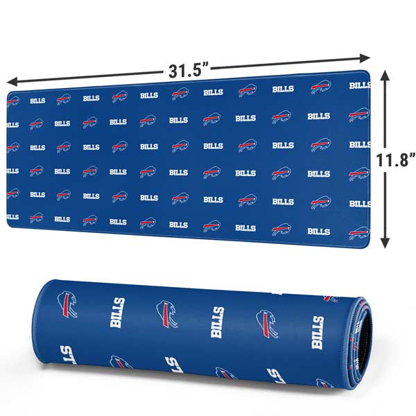 NFL Buffalo Bills Blitz Series Gaming Mouse Pad Moonbestprint