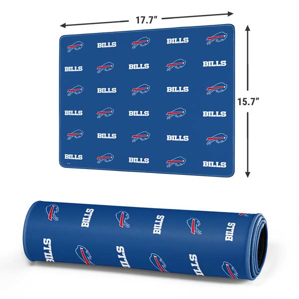 NFL Buffalo Bills Blitz Series Gaming Mouse Pad Moonbestprint